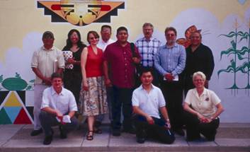 The team at the June 2006 kick-off meeting