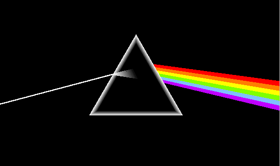 Pink Floyd Prism Image.